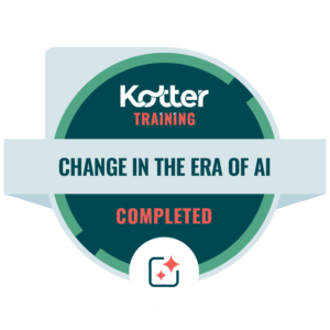 Change in the Era of AI