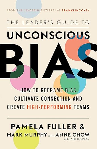 Beige book cover of The Leader's Guide to Unconscious Bias with colored circles