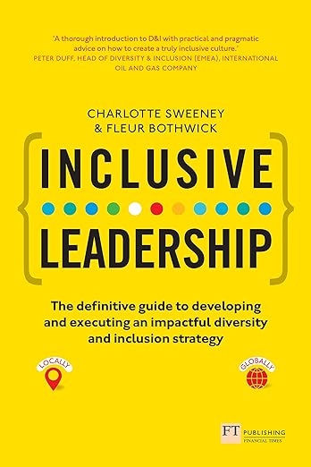 Yellow book cover of Inclusive Leadership
