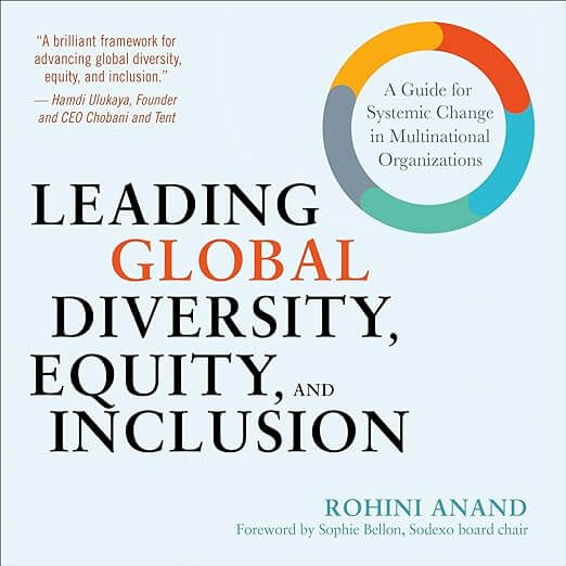 Light blue book cover of Leading Global Diversity, Equity and Inclusion